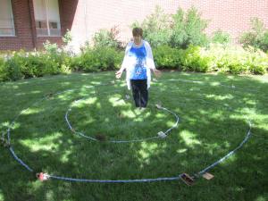 Double Spiral Labyrinth at Shalom Prayer Center
